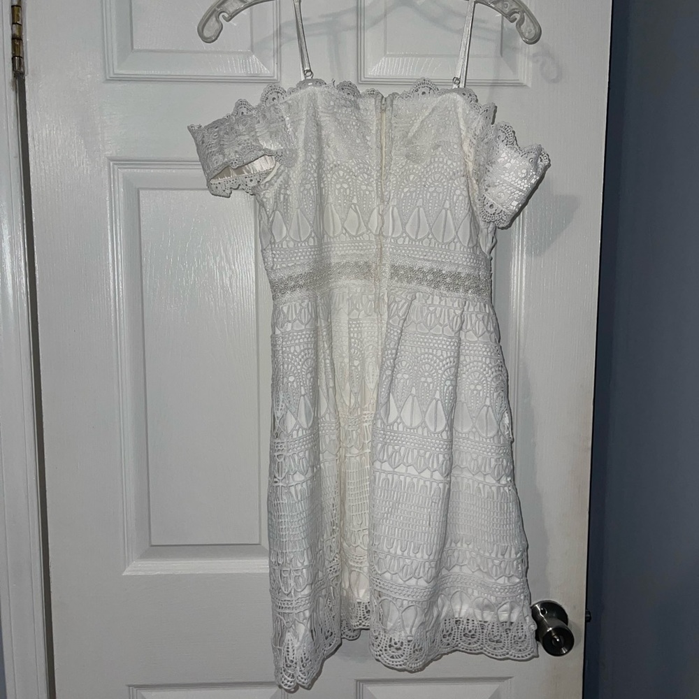 Short White Francesca’s Dress